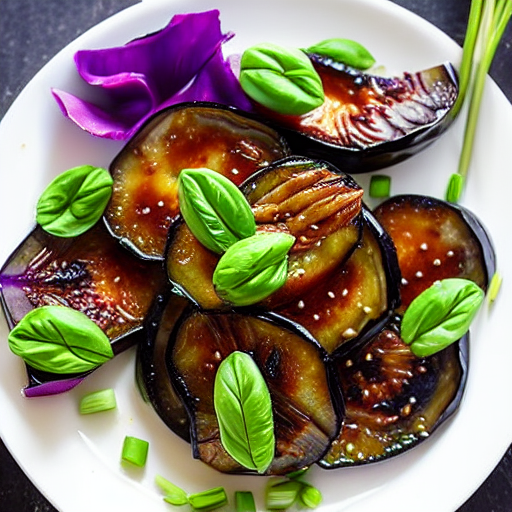 Eggplant with Garlic