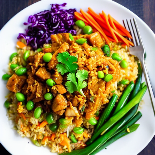 Khao Pad Kua Khao Pla