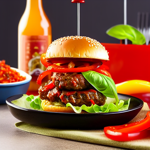 Burgers con Peperonata