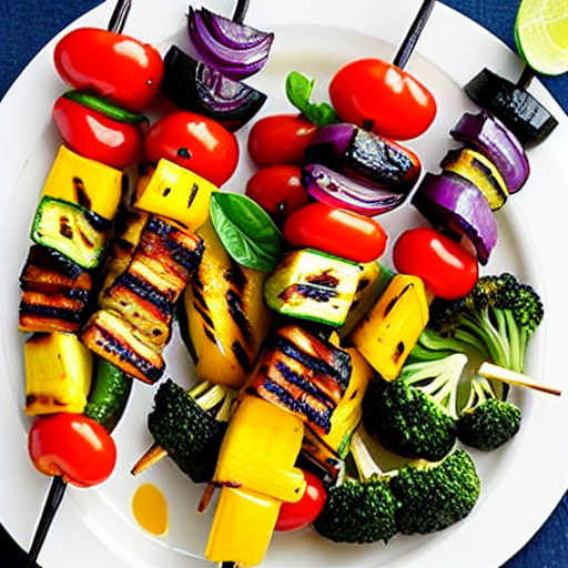 Grilled Vegetable Skewers