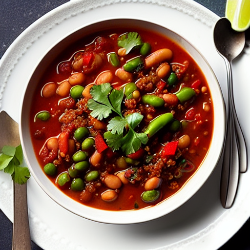 Vegetable and Bean Chili with Quinoa