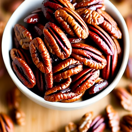 Maple Glazed Pecans