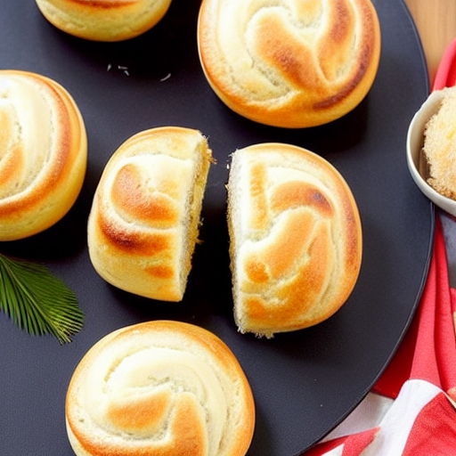 Sweet Coconut Buns