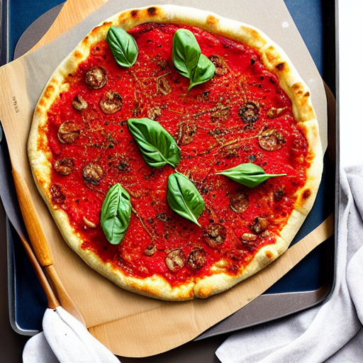 Pizza aux artichauts