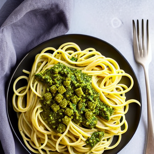 Halal Pesto Pasta