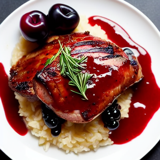 Canard aux Cerises