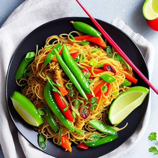 Vegetable Stir-Fried Noodles