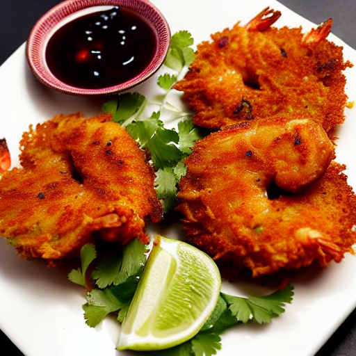 Tortas de Camarones