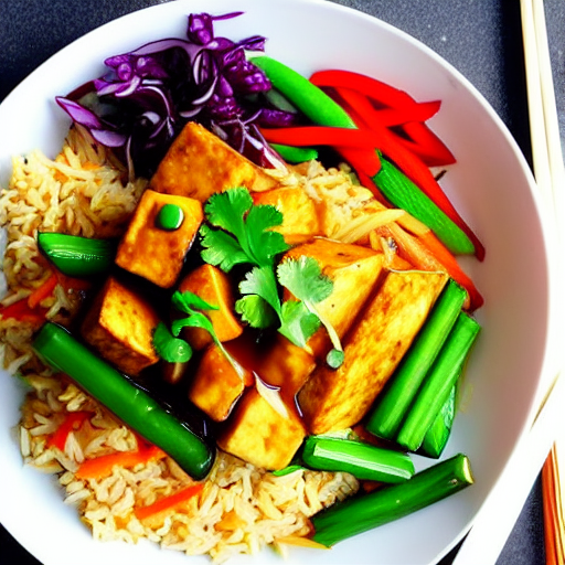 Jasmine Rice with Tofu