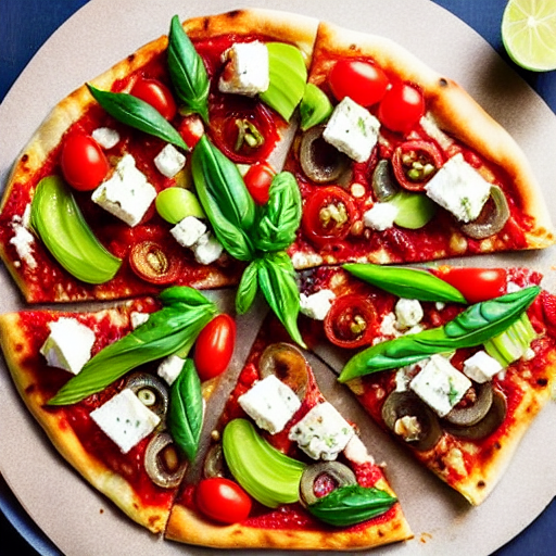 Gluten-Free Horiatiki Pizza