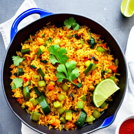 Arroz con Calabacín