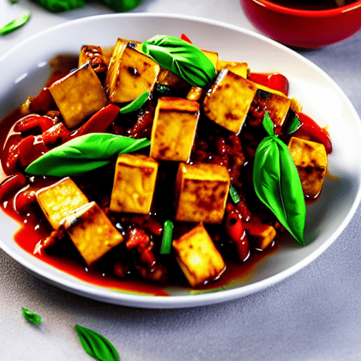 Chili Basil Tofu