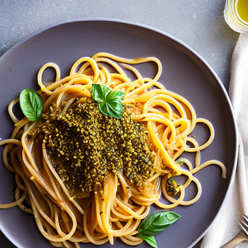 Pasta with Za'atar