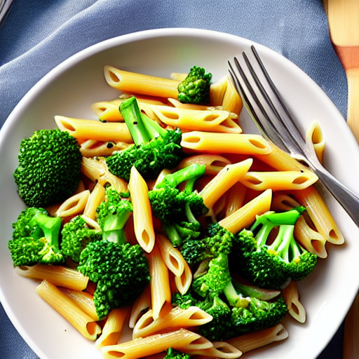 Pasta with Chicken and Broccoli