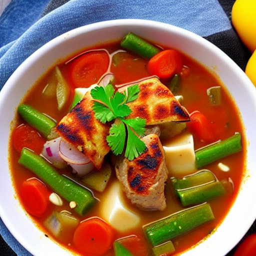 Souvlaki Soup