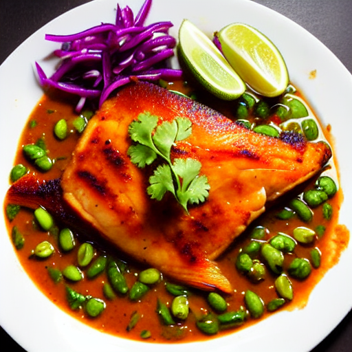 Pescado en Salsa de Tamarindo