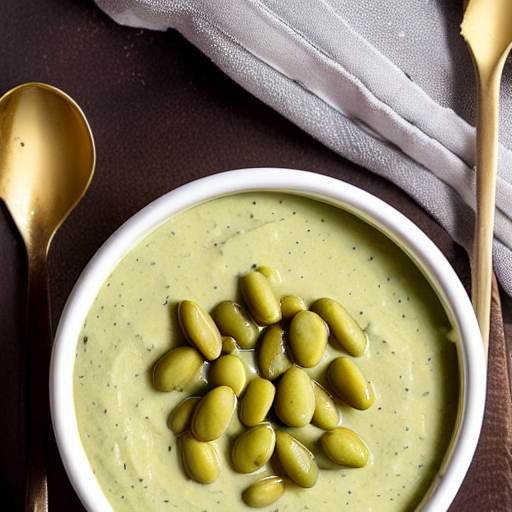 Fava Bean Pudding