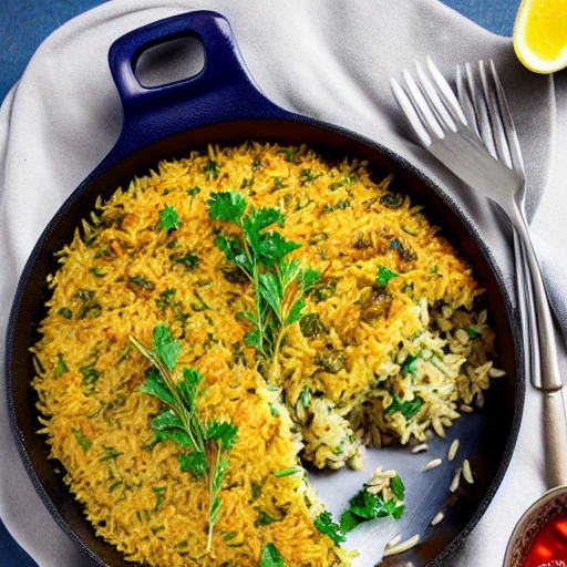 Baked Herb Rice