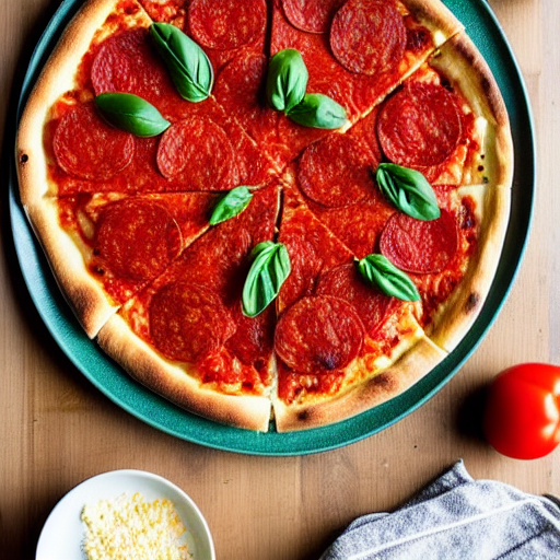 Spicy Pepperoni Pizza
