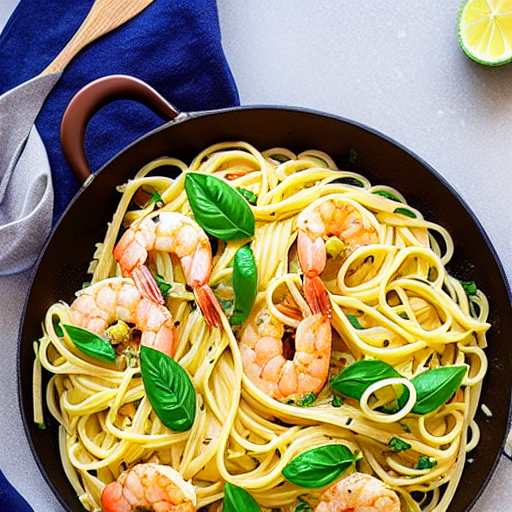 Shrimp Scampi Pasta