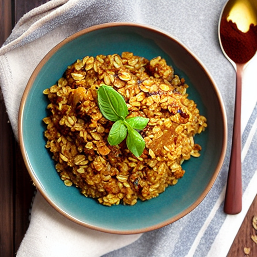 Moroccan Spiced Oatmeal