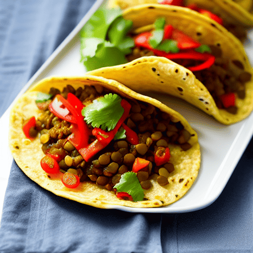 Spicy Lentil Tacos