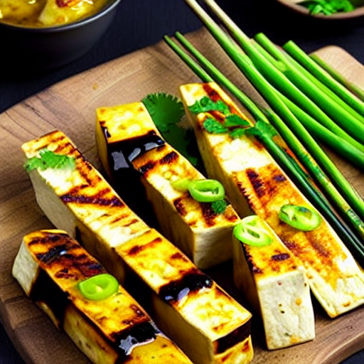 Grilled Lemongrass Tofu