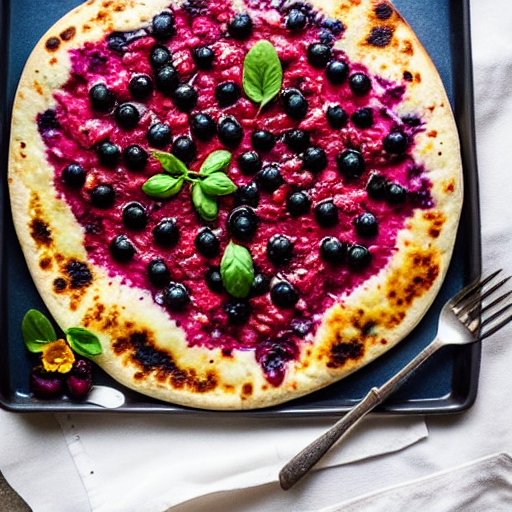 Nez Perce Huckleberry Pizza