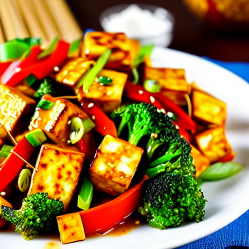 Korean Stir-Fried Tofu