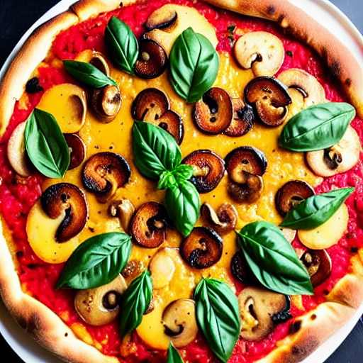 Pizza de Cogumelos