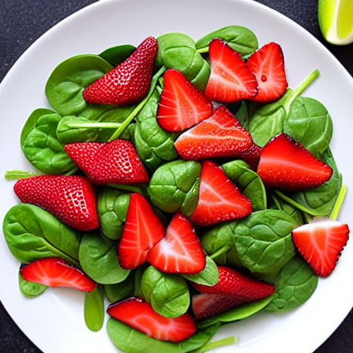 Spinach Strawberry Salad