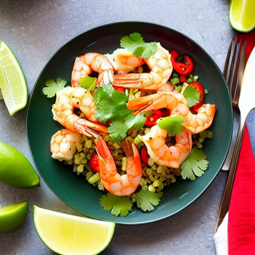 Spicy Shrimp Ceviche