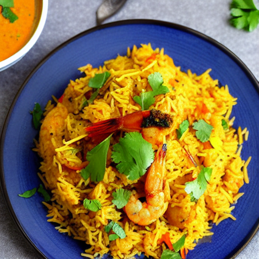 Prawn Biryani Masala