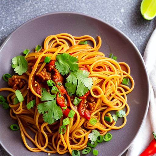 Chili Garlic Noodles