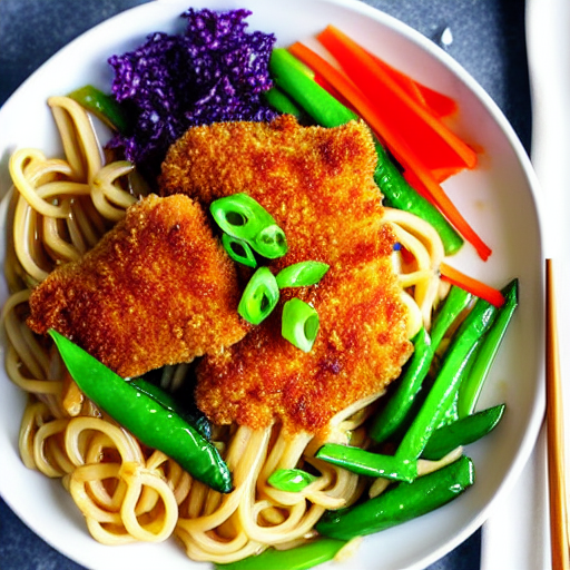 Katsu Udon Stir-fry