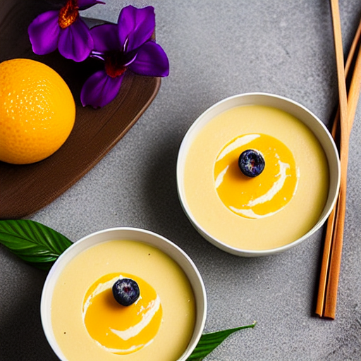 Yuzu Pudding