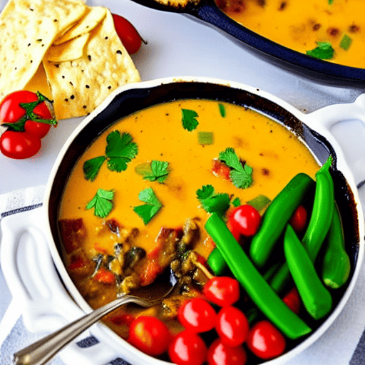 Queso Fundido Vegetariano