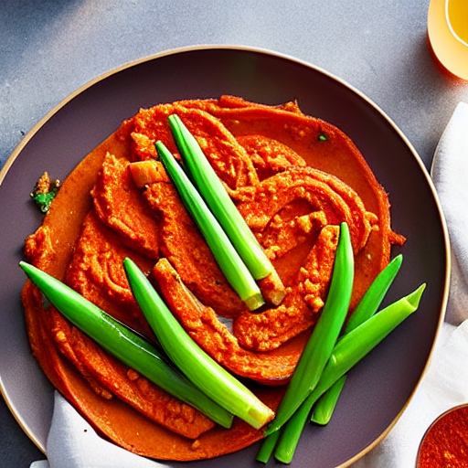 Calçots con Romesco