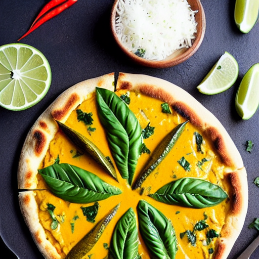 Coconut Curry Pizza