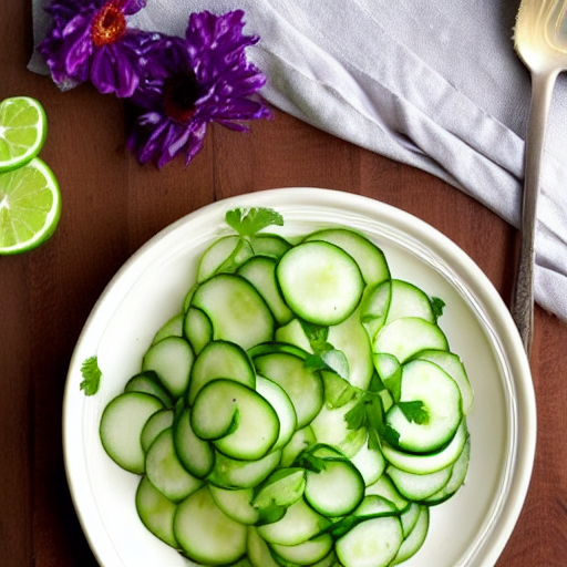 Zesty Cucumber Salad