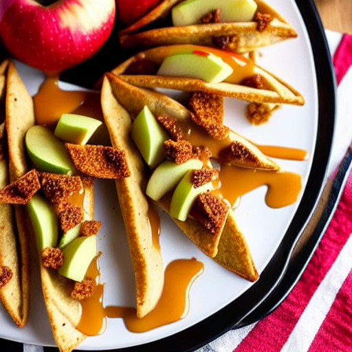 Apple Cinnamon Nachos