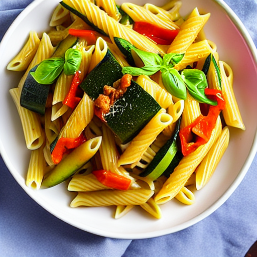 Pasta con i Fiori di Zucca