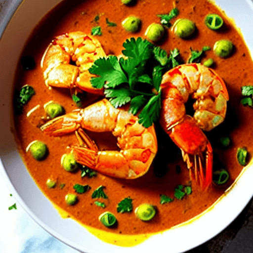 Baked Prawn Curry