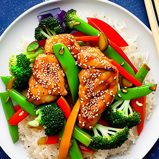 Sesame Chicken Stir-Fry
