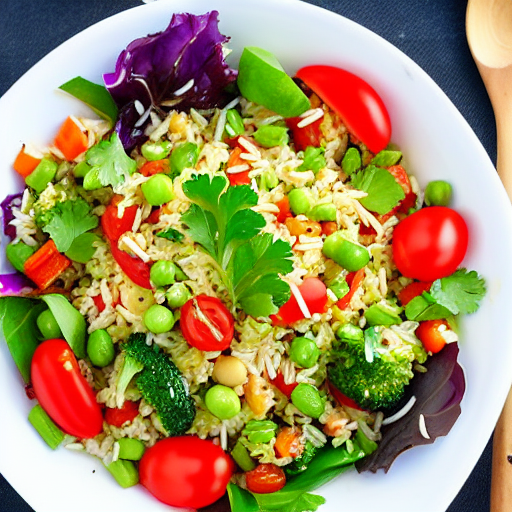 Mediterranean Rice Salad