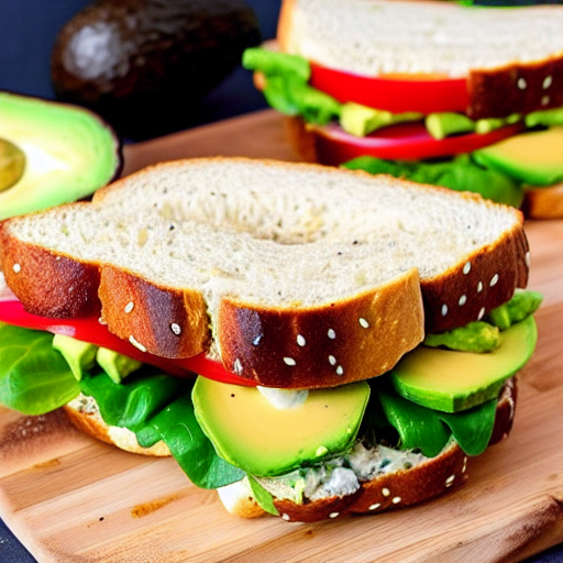 Turkey and Avocado Sandwich