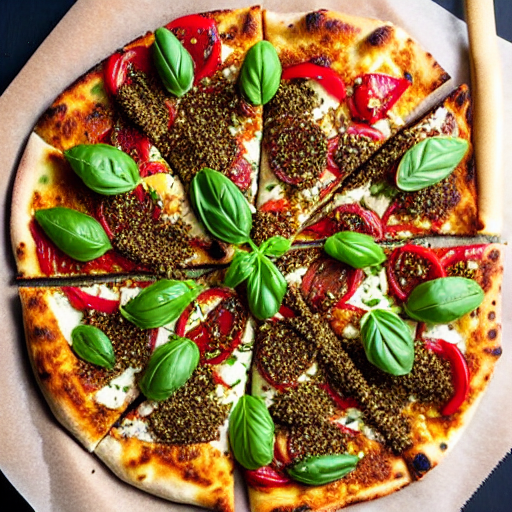 Zaatar Pizza