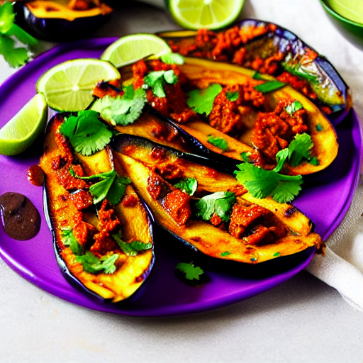 Keto Tandoori Eggplant