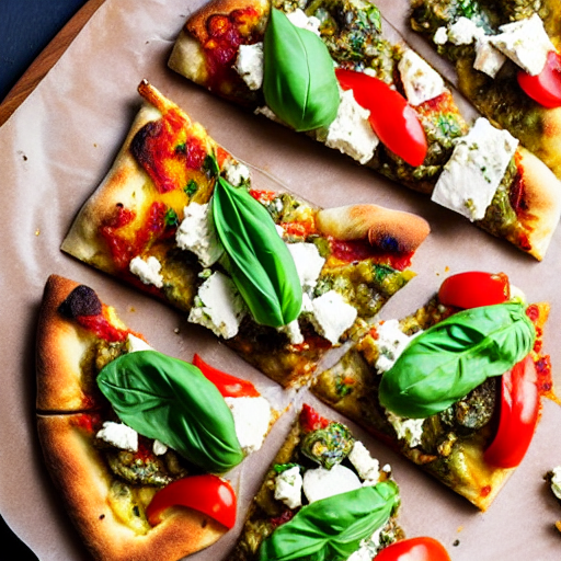 Keto Chermoula Pizza