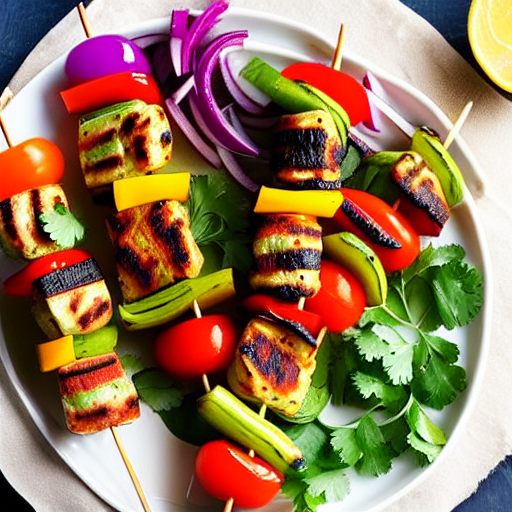 Vegetarian Kebabs
